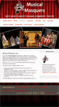 Mobile Screenshot of musicalmasquers.org